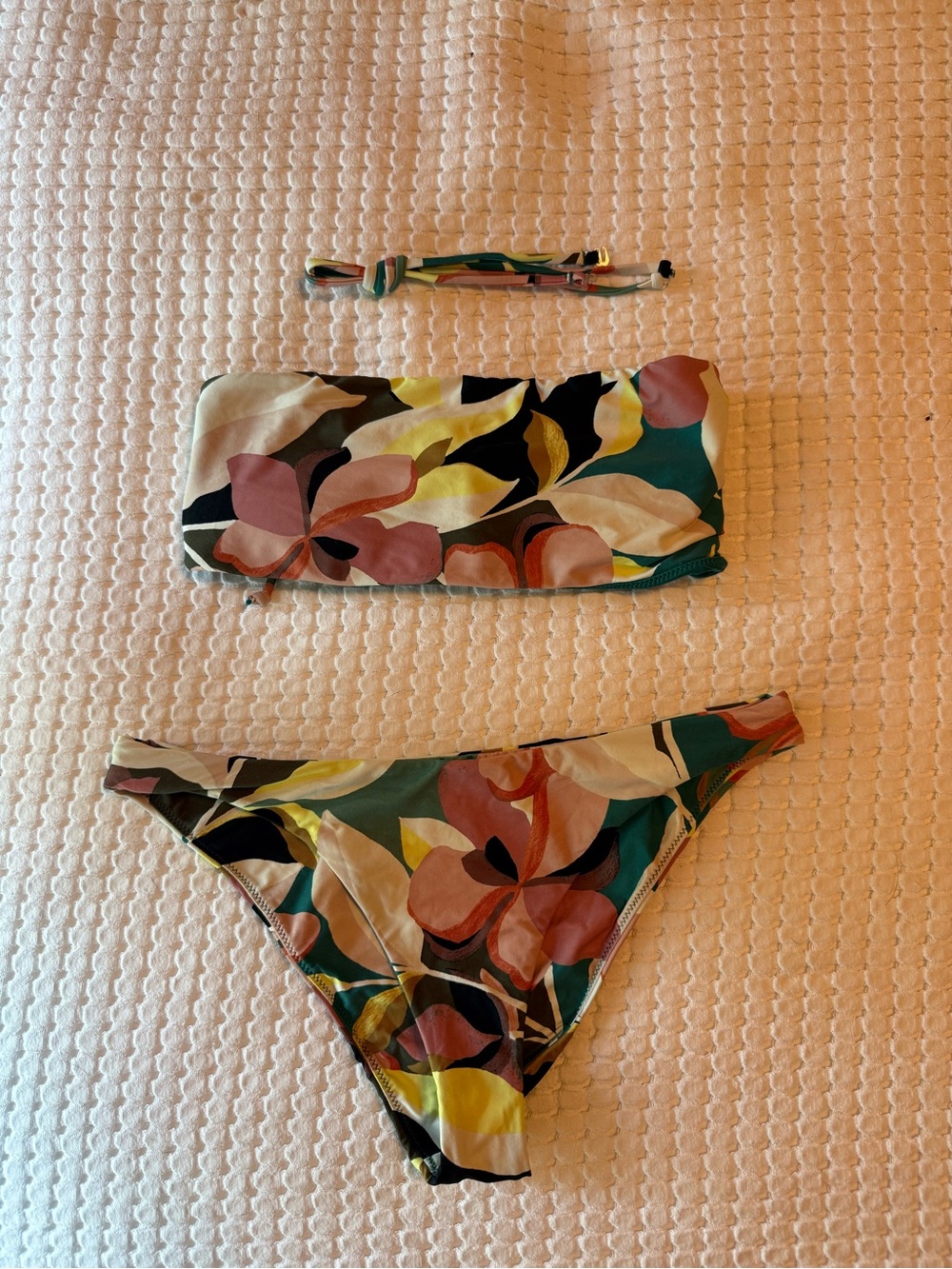 O'Neill Floral Bandeau Bikini